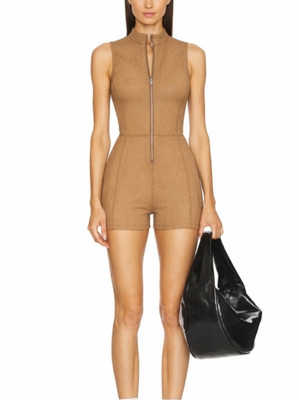GIGI C Keelan Romper Camel